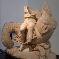 Nereide su un ipocampo, Formia, Museo Archeologico di Napoli, Italia