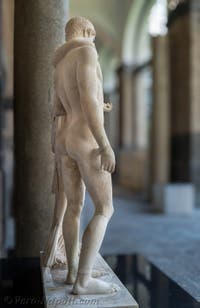 Oreste ed Elettra, Tempio di Serapide, Pozzuoli, Museo Archeologico di Napoli, Italia