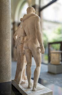 Oreste ed Elettra, Tempio di Serapide, Pozzuoli, Museo Archeologico di Napoli, Italia