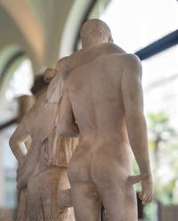 Oreste ed Elettra, Tempio di Serapide, Pozzuoli, Museo Archeologico di Napoli, Italia