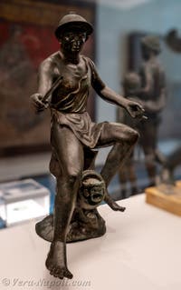 Pescatore, Casa della Fontana Piccola, Pompei, Museo Archeologico di Napoli, Italia