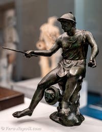 Pescatore, Casa della Fontana Piccola, Pompei, Museo Archeologico di Napoli, Italia