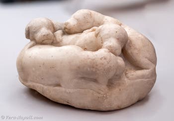 Quattro cuccioli addormentati, Casa del Fauno, Pompei, Museo Archeologico di Napoli, Italia