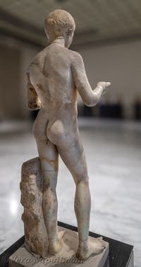 Ragazzo, Villa dei Papiri, Ercolano, Museo Archeologico di Napoli, Italia
