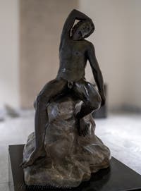 Satiro dormiente, Villa dei Papiri, Ercolano, Museo Archeologico di Napoli, Italia