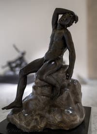 Satiro dormiente, Villa dei Papiri, Ercolano, Museo Archeologico di Napoli, Italia