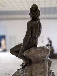 Satiro dormiente, Villa dei Papiri, Ercolano, Museo Archeologico di Napoli, Italia
