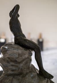 Satiro dormiente, Villa dei Papiri, Ercolano, Museo Archeologico di Napoli, Italia