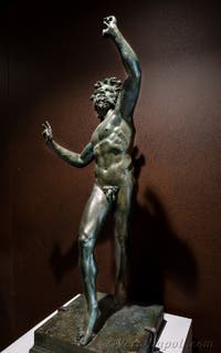 Satiro danzante, Casa del Fauno, Pompei, Museo Archeologico di Napoli, Italia