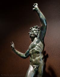 Satiro danzante, Casa del Fauno, Pompei, Museo Archeologico di Napoli, Italia