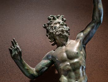 Satiro danzante, Casa del Fauno, Pompei, Museo Archeologico di Napoli, Italia
