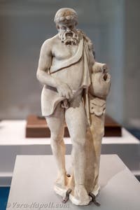 Satiro a funzione di fontana, Casa del Granduca, Pompei, Museo Archeologico di Napoli, Italia