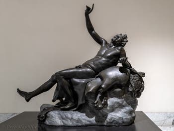 Satiro ubriaco, Villa dei Papiri, Ercolano, Museo Archeologico di Napoli, Italia