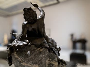 Satiro ubriaco, Villa dei Papiri, Ercolano, Museo Archeologico di Napoli, Italia
