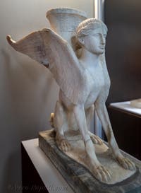Sfinge, Casa del Fauno, Pompei, Museo Archeologico di Napoli, Italia