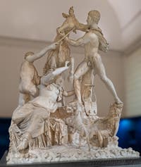 Il Toro Farnese e Il supplizio di Dirce, Collezione Farnese, Museo Archeologico di Napoli, Italia