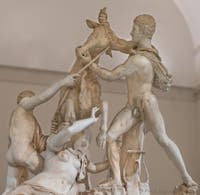 Il Toro Farnese e Il supplizio di Dirce, Collezione Farnese, Museo Archeologico di Napoli, Italia