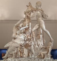 Il Toro Farnese e Il supplizio di Dirce, Collezione Farnese, Museo Archeologico di Napoli, Italia
