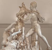 Il Toro Farnese e Il supplizio di Dirce, Collezione Farnese, Museo Archeologico di Napoli, Italia