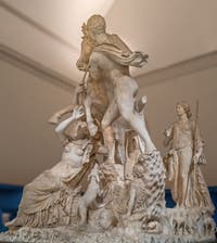 Il Toro Farnese e Il supplizio di Dirce, Collezione Farnese, Museo Archeologico di Napoli, Italia