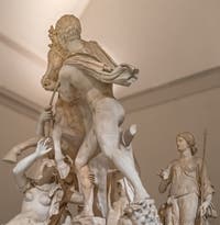 Il Toro Farnese e Il supplizio di Dirce, Collezione Farnese, Museo Archeologico di Napoli, Italia