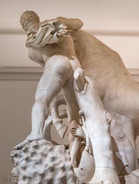 Il Toro Farnese e Il supplizio di Dirce, Collezione Farnese, Museo Archeologico di Napoli, Italia