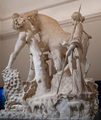 Il Toro Farnese e Il supplizio di Dirce, Collezione Farnese, Museo Archeologico di Napoli, Italia
