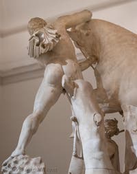 Il Toro Farnese e Il supplizio di Dirce, Collezione Farnese, Museo Archeologico di Napoli, Italia