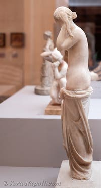 Venere anadyomene che si asciuga i capelli, Pompei, Museo Archeologico di Napoli, Italia