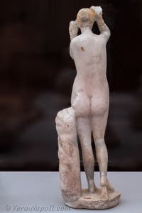 Venere anadyomene che si asciuga i capelli, Casa di Oppio Grato e Quartilla, Pompei, Museo Archeologico di Napoli, Italia