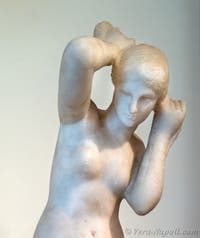 Venere che esce dal bagno, Portico del Tempio di Iside, Pompei, Museo Archeologico di Napoli, Italia