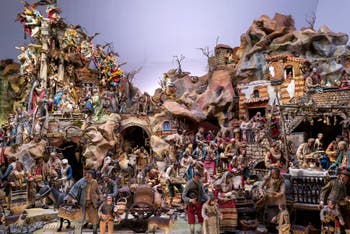 Il Presepe della Cappella Palatina del Palazzo Reale di Napoli in Italia