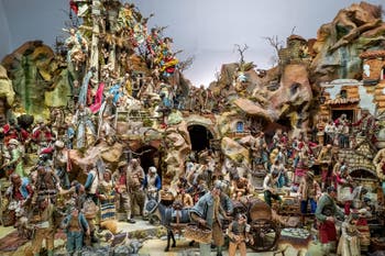 Il Presepe della Cappella Palatina del Palazzo Reale di Napoli in Italia