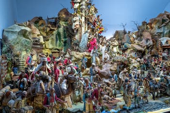 Il Presepe della Cappella Palatina del Palazzo Reale di Napoli in Italia