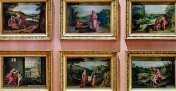 Pitture di Federico Zuccari, Sala del Gran Capitano del Palazzo Reale di Napoli