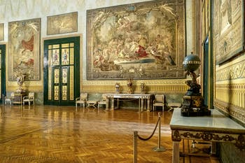 Il Salone di Ercole o Salone del Viceré del Palazzo Reale di Napoli, in Italia