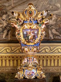 Il Salone di Ercole o Salone del Viceré del Palazzo Reale di Napoli, in Italia