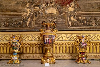Il Salone di Ercole o Salone del Viceré del Palazzo Reale di Napoli, in Italia