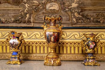 Il Salone di Ercole o Salone del Viceré del Palazzo Reale di Napoli, in Italia