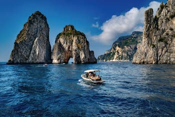 Il giro dell'isola di Capri in barca