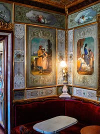 Il Café Florian, in Piazza San Marco a Venezia.