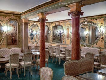 Il Café Quadri, in Piazza San Marco a Venezia.